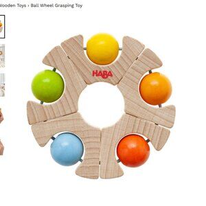 HABA ball wheel grasping toy